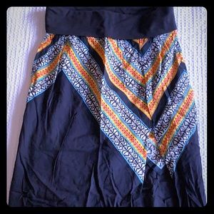 Swimsuit coverup maxi skirt